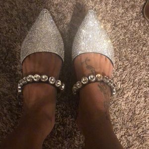 Brand new Jeffery Campbell Rhinestone shoes
